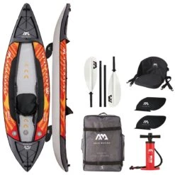 Aqua Marina Memba Deluxe Oppustelig Kajak - 1person (KUN 8 STK) -VandGlæde Salgsbutik memba330