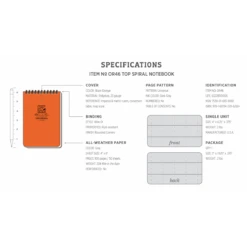 Top Spiral 4x6 All Weather Notebook -VandGlæde Salgsbutik sk rmbillede 2021 09 14 kl. 11.31.20